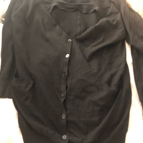 Alexander Wang cardigan back cutout - Picture 5 of 8